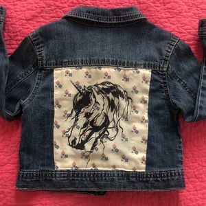 Denim Unicorn Jacket